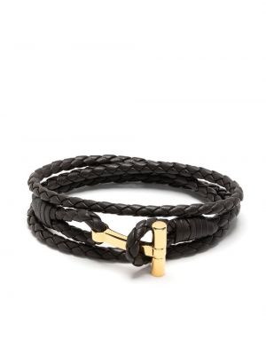 Manschett armband Tom Ford brun