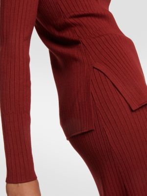 Пуловер Max Mara червено