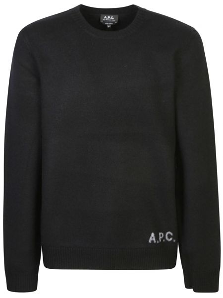 Trøje striktrøje A.p.c. sort