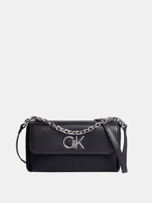 Mini bolso elegante Calvin Klein negro
