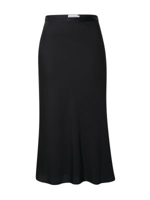 Priliehavá midi sukňa Calvin Klein čierna