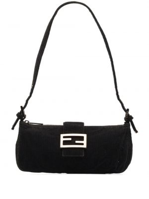 Чанта за ръка от рипсено кадифе Fendi Pre-owned