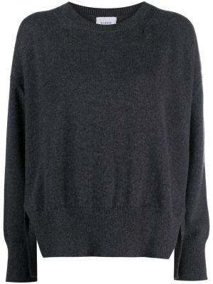 Кашмирен пуловер с кръгло деколте Barrie сиво