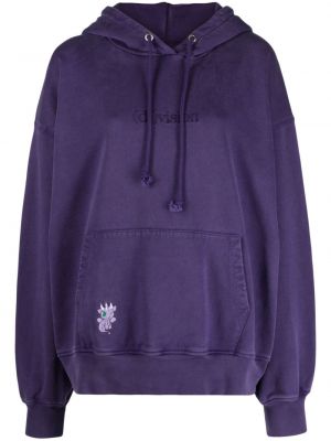 Kapučdžemperis ar izšuvumiem Mulberry violets