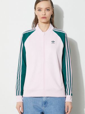 Vesta s printom Adidas Originals ružičasta