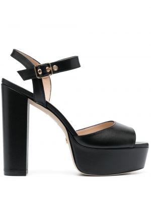 Plateau sandale Stuart Weitzman schwarz