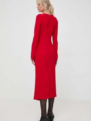 Dlouhé šaty Liviana Conti červené