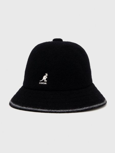 Pălărie de lână Kangol negru