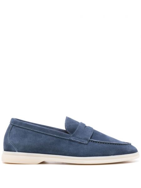 Seemisnahksed loafer-kingad Scarosso sinine