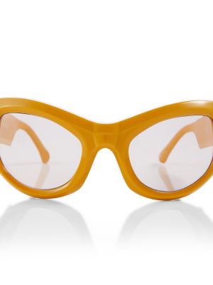 Okulary przeciwsłoneczne Dries Van Noten żółte