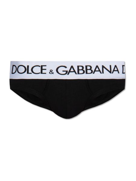 Slips Dolce & Gabbana schwarz
