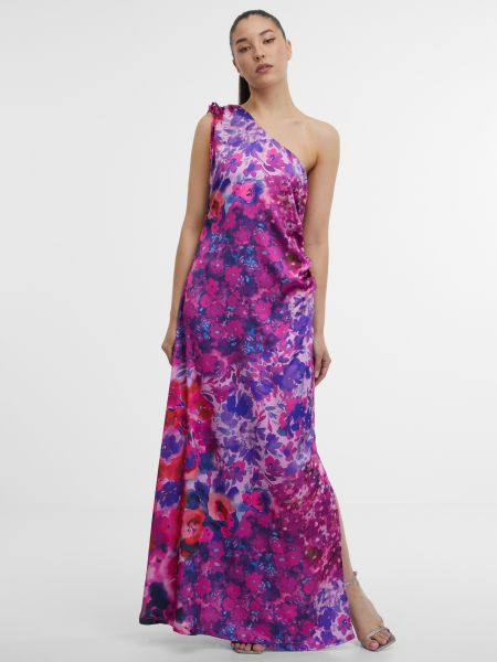 Dlouhé šaty Orsay fialové