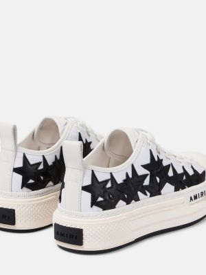 Csillag mintás sneakers Amiri fehér