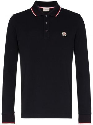 Poloskjorte Moncler blå