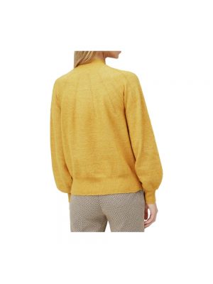 Jersey cuello alto de tela jersey Pepe Jeans amarillo