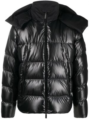 Hette lang jakke Moncler svart