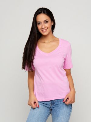 Розовая футболка Raposa