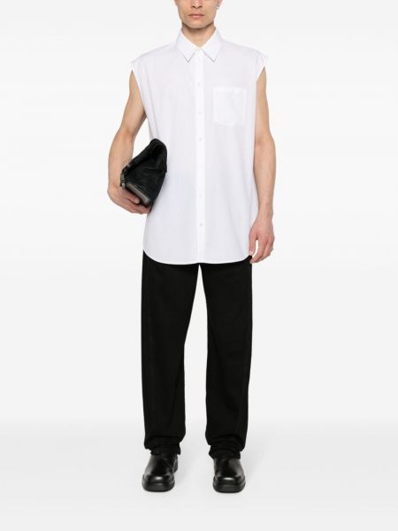 Košile s výšivkou Helmut Lang bílá