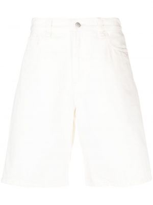 Kratke jeans hlače Carhartt Wip bela
