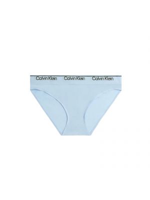 Hlačke Calvin Klein modra