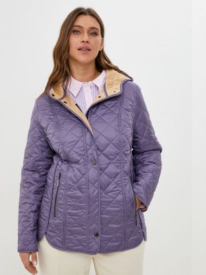Утепленная куртка Notte Bianca фиолетовая