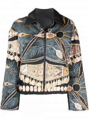 Двусторонняя куртка с принтом Hermès