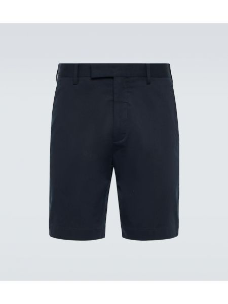 Pantalones cortos de algodón Berluti azul