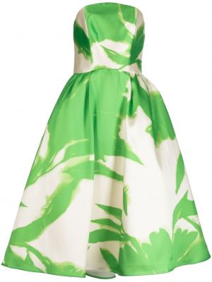 Κοκτέιλ φόρεμα με σχέδιο με αφηρημένο print Amsale