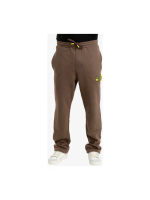 Pantalones de chándal de algodón Barrow marrón