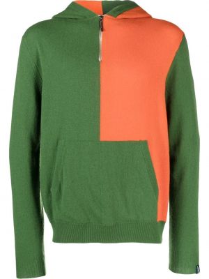 Пуловер с качулка Mackintosh зелено