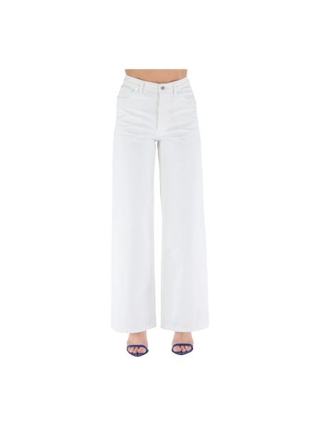 Białe proste spodnie A.p.c.