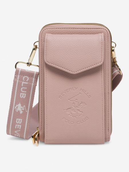 Чанта през рамо Beverly Hills Polo Club розово
