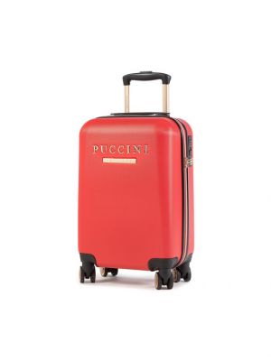 Bőrönd Puccini piros