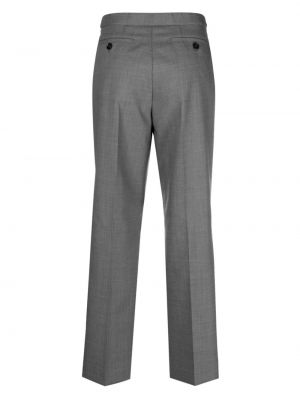 Rovné kalhoty Aspesi šedé