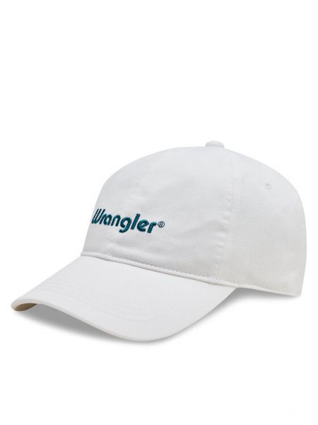 Kepurė su snapeliu Wrangler balta