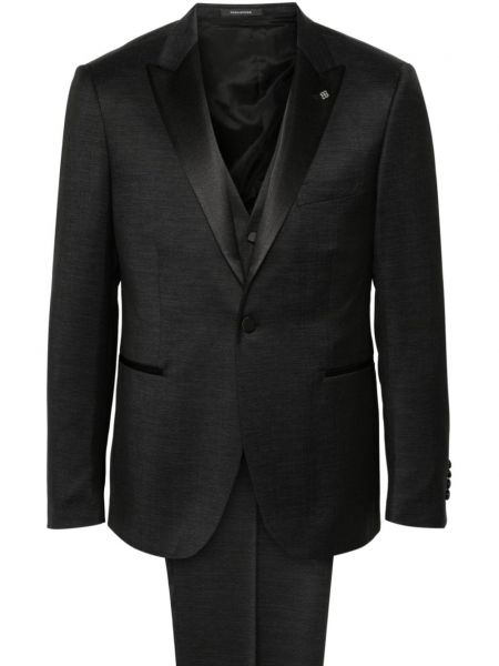 Oblek Tagliatore šedý