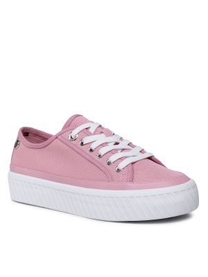 Zapatillas de tenis Tommy Hilfiger rosa
