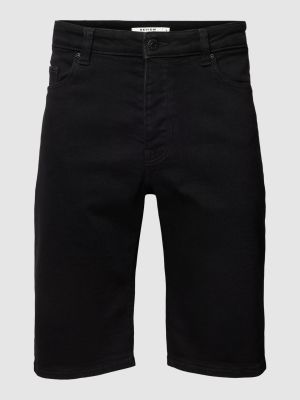 Szorty jeansowe Review czarne