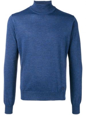 Turtleneck Corneliani blå