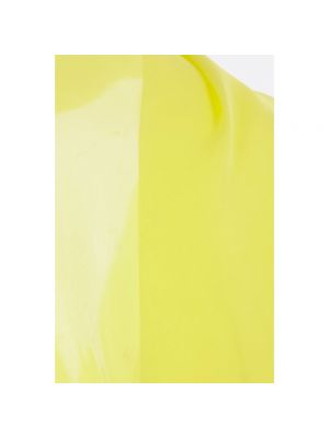 Blusa de seda Blumarine amarillo