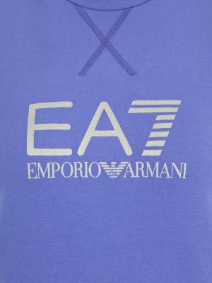 Póló Ea7 Emporio Armani ezüstszínű