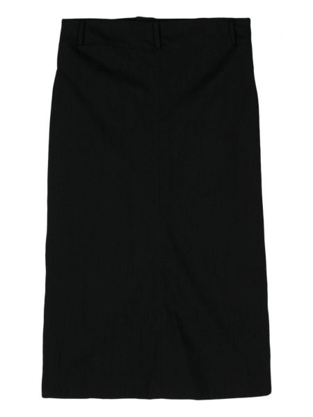 Džínová sukně Yohji Yamamoto černé