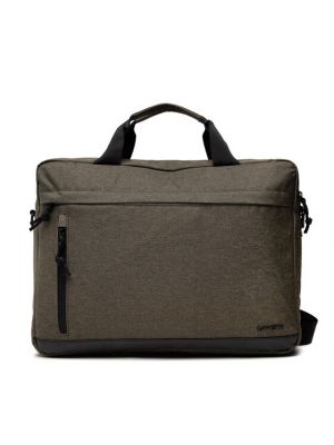 Τσάντα laptop Lanetti πράσινο