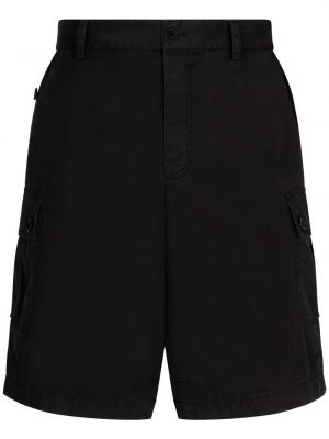Kratke hlače kargo Dolce & Gabbana crna