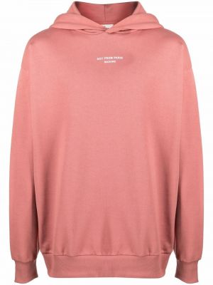 Jersey con capucha de tela jersey Drôle De Monsieur rosa
