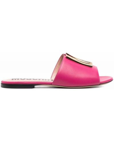 Flip-flops ingen hæl Moschino rosa