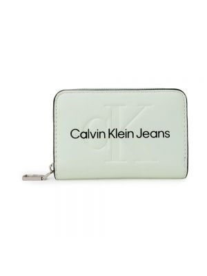 Portfel Calvin Klein Jeans zielony
