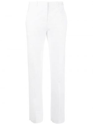 Ravne hlače Emporio Armani bela
