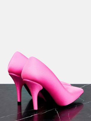 Полуотворени обувки Balenciaga розово