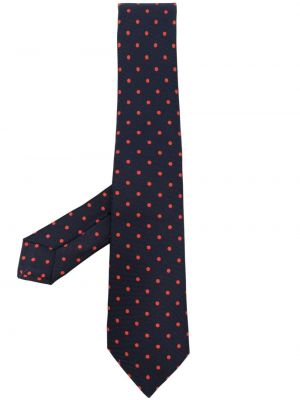 Cravată de mătase cu buline Kiton